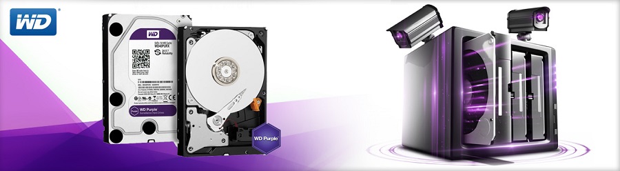 هارد اینترنال وسترن دیجیتال بنفش WD Purple Surveillance Hard Drive