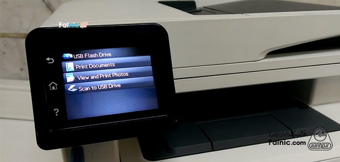 پرینت گرفتن از فایل فلش