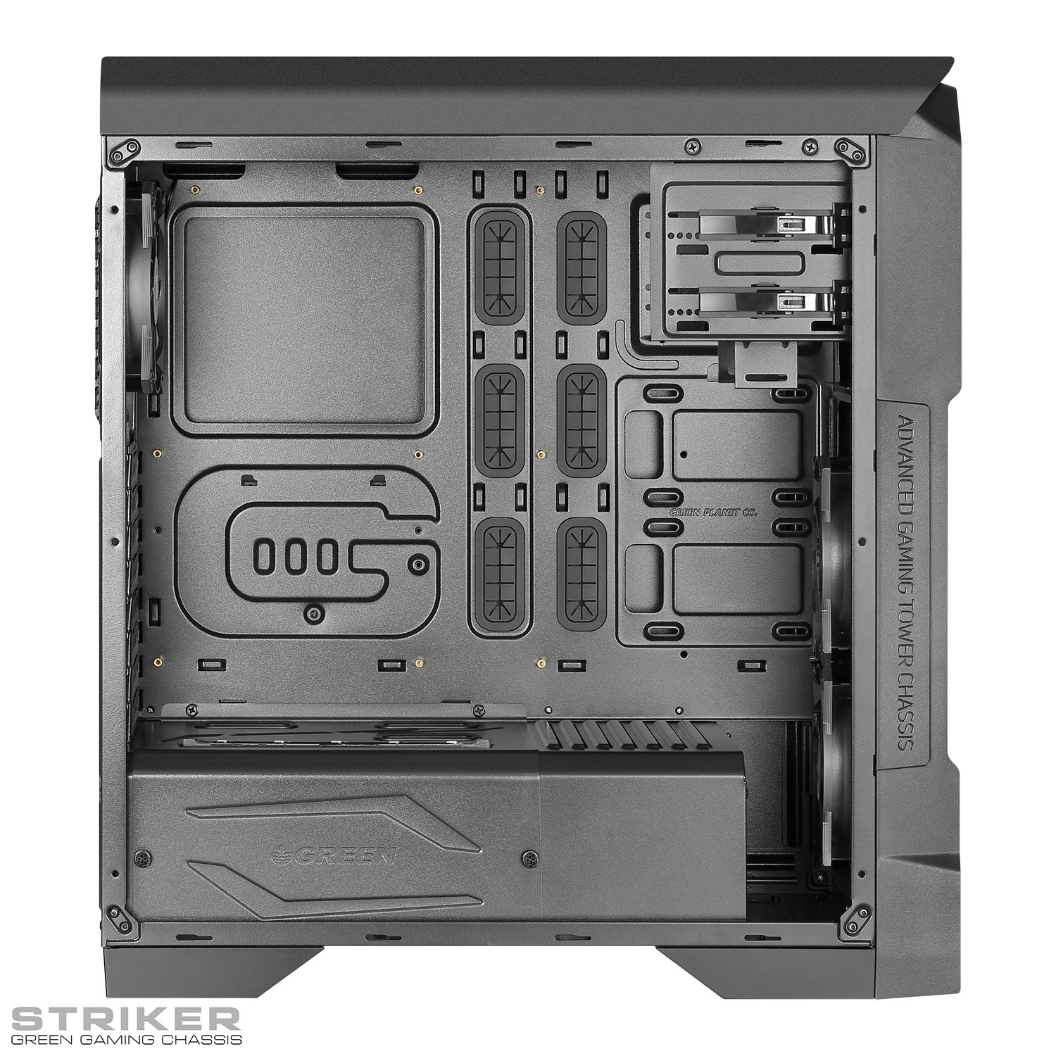 کیس گیم استرایکر Striker Gaming Chassis with USB Type-C