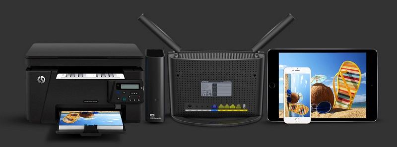 روتر وایرلس چهارپورت سری AC1200 دو باند تندا AC9 Tenda