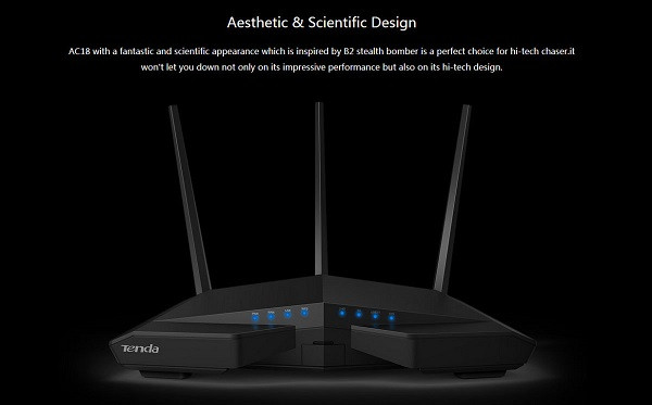 روتر بیسیم AC1900 تندا AC18