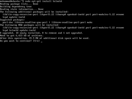 آموزش فعال سازی telnet