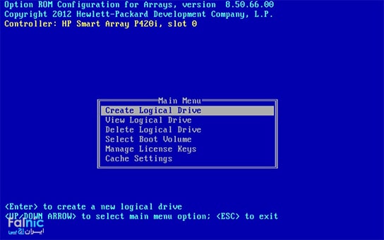 آموزش RAID بندی در hp سرور G7 و G6 و G5 آموزش RAID بندی در hp سرور G7 و G6 و G5