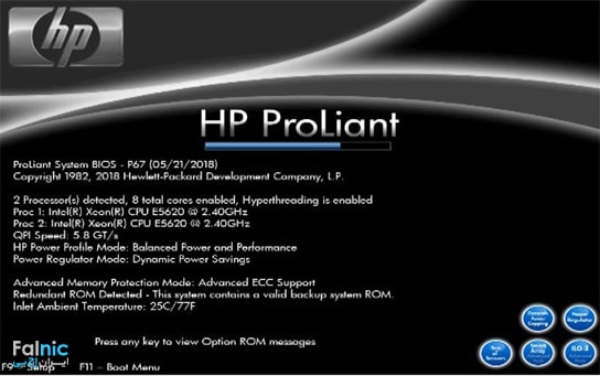 آموزش RAID بندی در hp سرور G7 و G6 و G5 آموزش RAID بندی در hp سرور G7 و G6 و G5