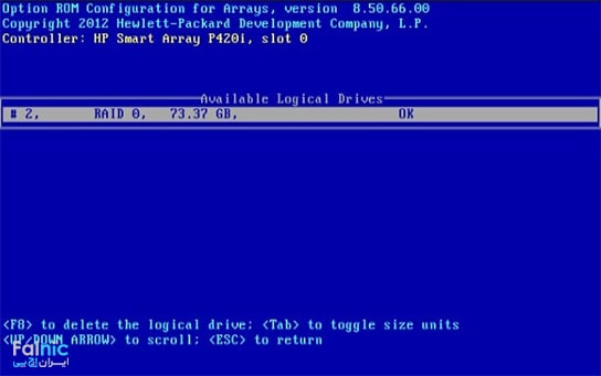 آموزش RAID بندی در hp سرور G7 و G6 و G5 آموزش RAID بندی در hp سرور G7 و G6 و G5