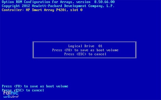 آموزش RAID بندی در hp سرور G7 و G6 و G5 آموزش RAID بندی در hp سرور G7 و G6 و G5