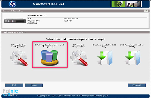 آموزش RAID بندی در hp سرور G7 و G6 و G5 آموزش RAID بندی در hp سرور G7 و G6 و G5
