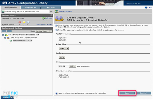 آموزش RAID بندی در hp سرور G7 و G6 و G5 آموزش RAID بندی در hp سرور G7 و G6 و G5