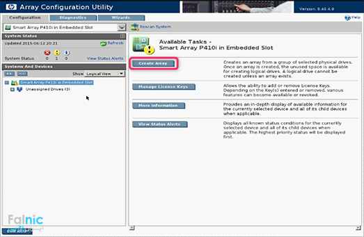 آموزش RAID بندی در hp سرور G7 و G6 و G5 آموزش RAID بندی در hp سرور G7 و G6 و G5